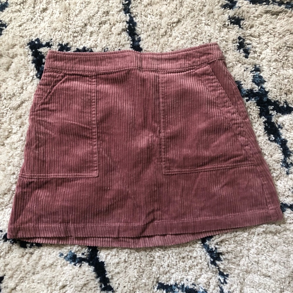 Glassons Corduroy Skirt - USA 6, AUS 10